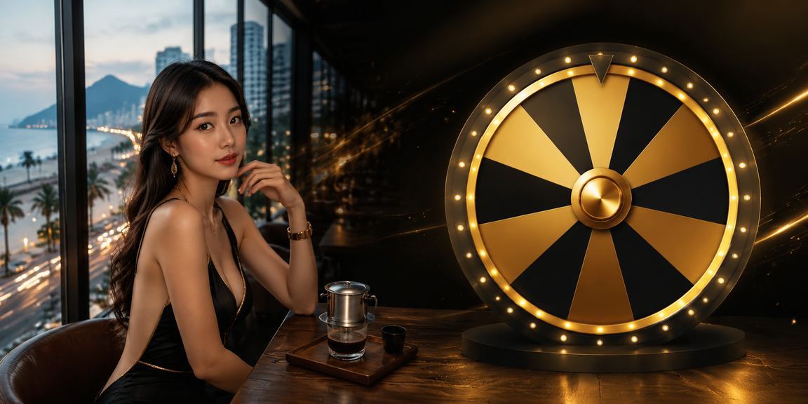 Quán cà phê buổi sáng tại Đà Nẵng với khách hàng kiểm tra kết quả xổ số Miền Trung