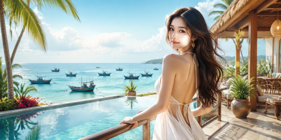Khung cảnh biển Mũi Né lúc chiều tà, người dân thư giãn và xem kết quả giải trí trực tuyến